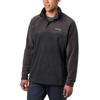 Columbia Pullover Heren, Steens Mountain Half Snap Fleece Tall Grijs, 84AJOCDMG